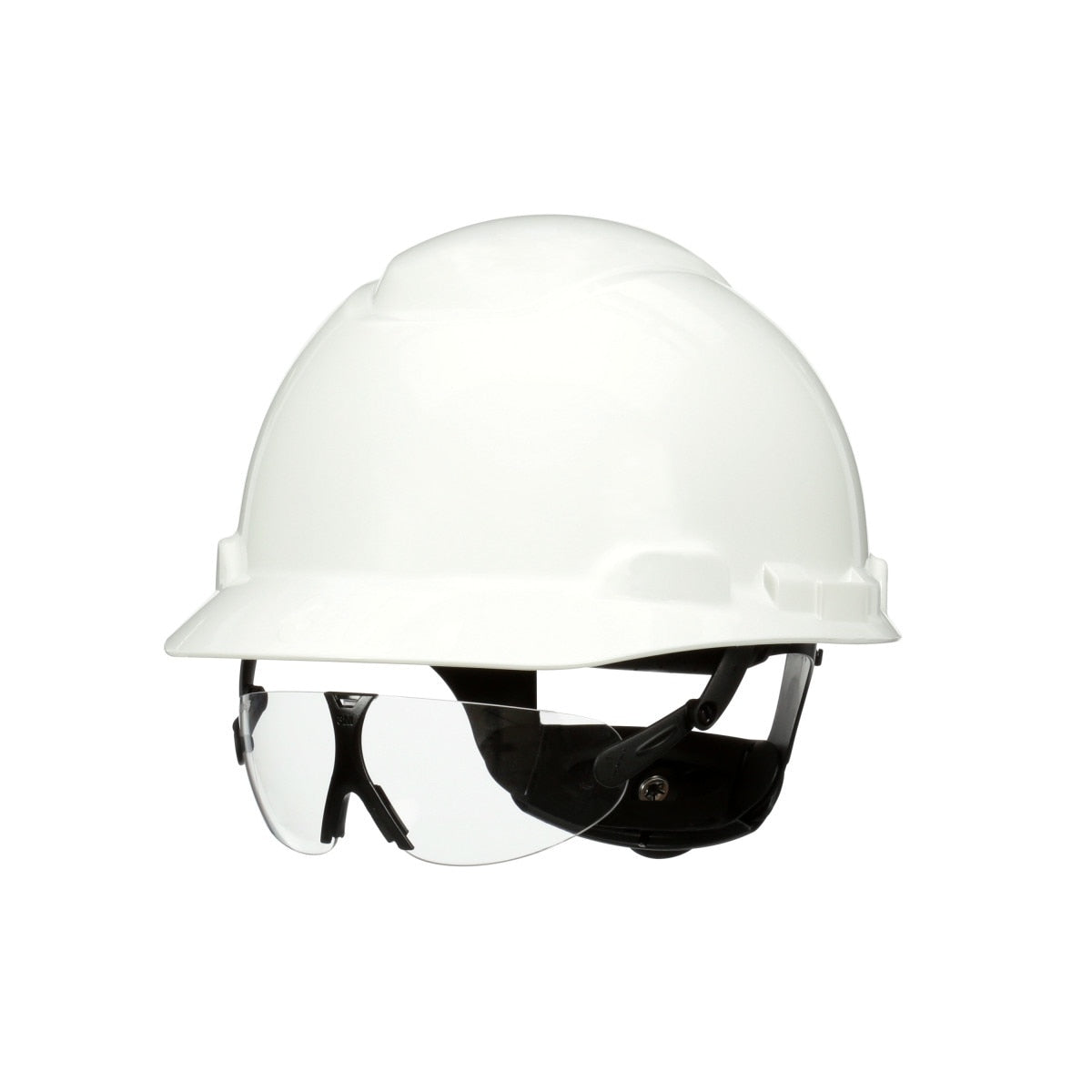 3M V901 Integrated Protective Eyewear, ANSI Z87, Clear Anti-Fog Lens, Attaches to Hard Hat Suspension (7100101916) (20 Pack) - 3