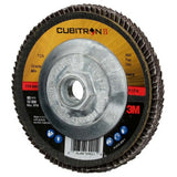 3M 969F Cubitron II Flap Disc , 40+, T29 Quick Change, 4-1/2 in x 5/8"-11, Giant (7100104604) - 4