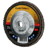 3M 7100104604 Cubitron II Flap Disc 969F, 40+, T29 Quick Change, 4-1/2 in x 5/8"-11, Giant - 4