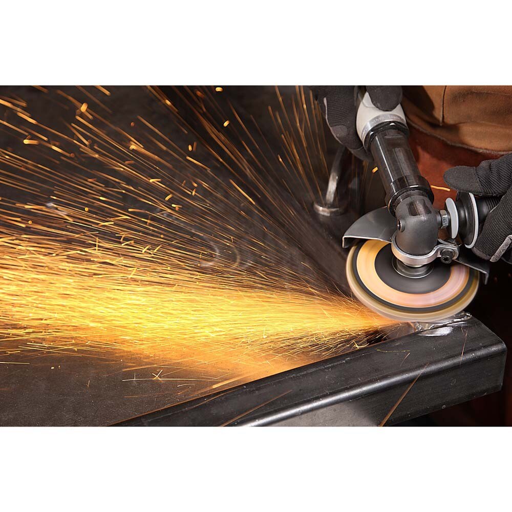 3M 7100104604 Cubitron II Flap Disc 969F, 40+, T29 Quick Change, 4-1/2 in x 5/8"-11, Giant - 6