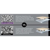 3M 7100104616 Cubitron II Flap Disc 969F, 40+ Grit, T29, 4 in x 3/8-24 Thread, Polyester Backing for Heavy Grinding and Weld Removal (10 Pack) - 6