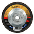 3M 969F Cubitron II Flap Disc, 40+, T27 Quick Change, Precision Shaped Ceramic, Maroon, 4-1/2 in x 5/8 in-11 (64403) (7100104919) (10 Pack)