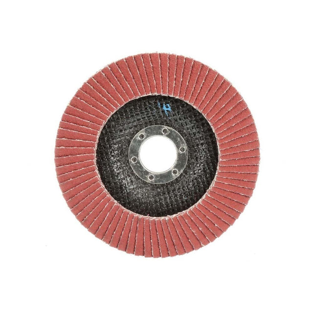 3M 969F Cubitron II Flap Disc, 40+ Grit, Type 27, 7 in x 7/8 in, Polyester Backing for Heavy Grinding, Edge Deburring, Weld Removal and Beveling (5 Pack) (7100104923) (10 Pack)