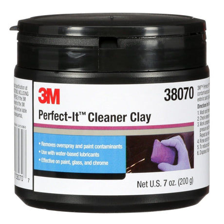 3M Perfect-It Cleaner Clay, 200 g, 1 bar per bottle (38070) (7100105087) (6 Pack)