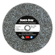 3M DP-UW Scotch-Brite Deburr & Finish PRO Unitized Wheel, 8C Coarse+, 3 in x 1/8 in x 1/4 in (7100105326) (40 Pack)