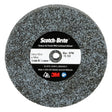 3M DP-UW Scotch-Brite Deburr & Finish PRO Unitized Wheel, 8C Coarse+, 3 in x 1/2 in x 1/4 in (7100105530) (20 Pack)