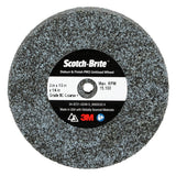 3M DP-UW Scotch-Brite Deburr & Finish PRO Unitized Wheel, 8C Coarse+, 3 in x 1/2 in x 1/4 in (7100105530) (20 Pack)