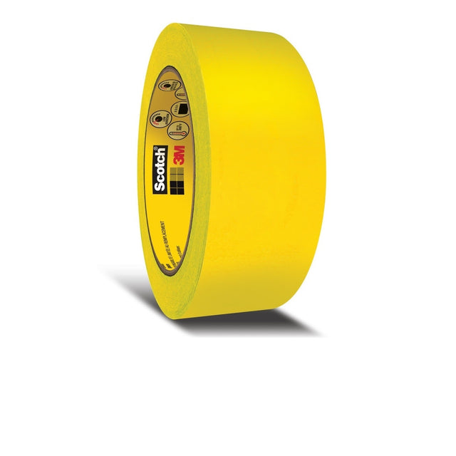 3M 2460 Scotch Ultimate Paint Edge Masking Tape, Gold, 2 in x 60 yd, 3.3 mil (7100106569) (24 Pack)
