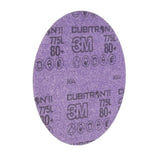 3M 775L Cubitron II Hookit Film Disc 80+ 3 mil Purple 3 in Die 300V (7100106742) (250 Pack) - 3