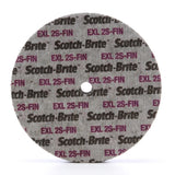 3M XL-UW Scotch-Brite EXL Unitized Wheel, 2S Fine, Silicon Carbide, Gray, 6 in x 1/2 in x 5/8 in (7100106744) (4 Pack)