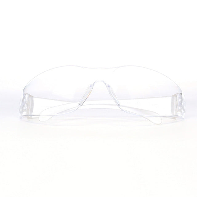 3M 62099 Virtua Safety Glasses Clear Hard Coat Lens Clear Frame Anti-Scratch Wraparound Lightweight (7100109223) (1 Pair) (20 Pack)