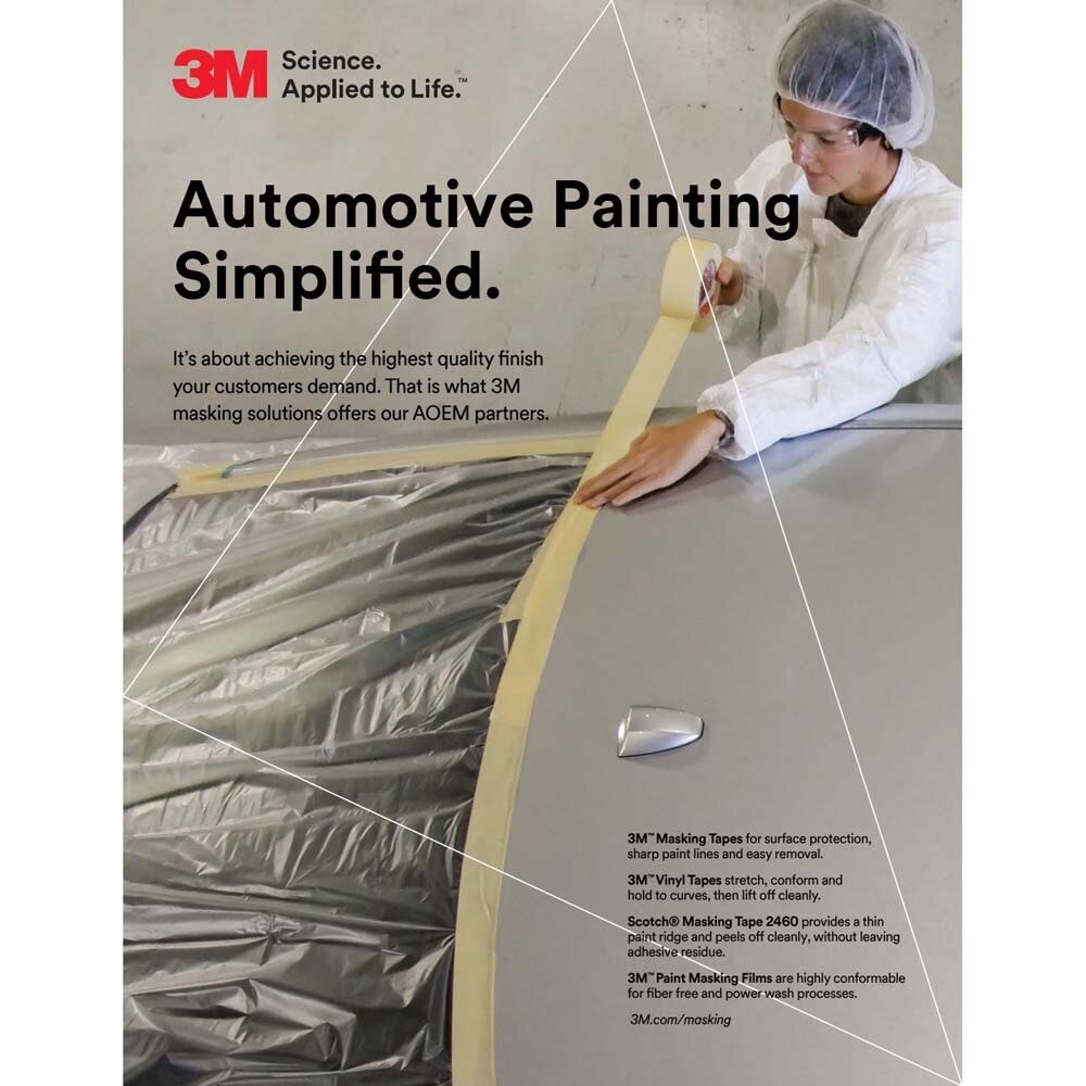 3M 7100109550 Specialty High Temperature Masking Tape 501+, Tan, 12 mm x 55 m, 7.3 mil (72 Pack) - 7