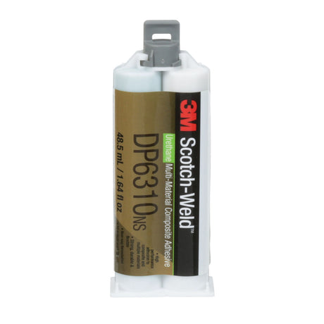 3M DP6310NS Multi-Material Composite Urethane Adhesive, Green, 48.5 mL Duo-Pak (7100109829) (12 Pack)