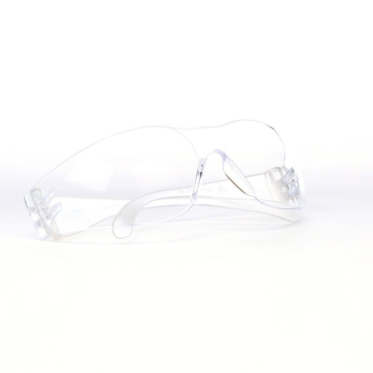 3M 11326-00000-100 11326 Virtua Protective Eyewear Safety Glasses, ANSI Z87.1, Clear Hard Coat Polycarbonate Lens, Clear Frame, Unisex Wraparound UV Protection (7100110886) (100 Pack) - 2
