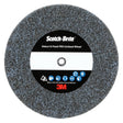 3M DP-UW Scotch-Brite Deburr & Finish PRO Unitized Wheel, 8C Coarse+, 3 in x 1/2 in x 3/8 in (7100110912) (20 Pack)
