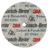 3M DP-UW Scotch-Brite Deburr & Finish PRO Unitized Wheel, 8C Coarse+, 2 in x 1/2 in x 1/4 in (7100111235) (30 Pack) - 2