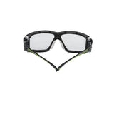 3M SF410AS-FM SecureFit Safety Glasses, Indoor/Outdoor Mirror Anti-Scratch Lens, Green/Black Frame, Removable Foam Gasket, ANSI Z87 UV Protection (7100112223) (20 Pack) - 4