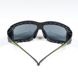 3M SecureFit Safety Glasses, Z87 Plus Anti-Fog Anti-Scratch Gray Lens, Green Black Frame, Removable Foam Gasket, Polycarbonate, UV Protection (SF402AF-FM) (7100112244) (20 Pack) - 8
