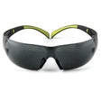 3M SF402AF SecureFit 400 Series Safety Glasses, Anti Fog Anti Scratch, Gray Lens, Black Green Frame (7100112433) (20 Pack)