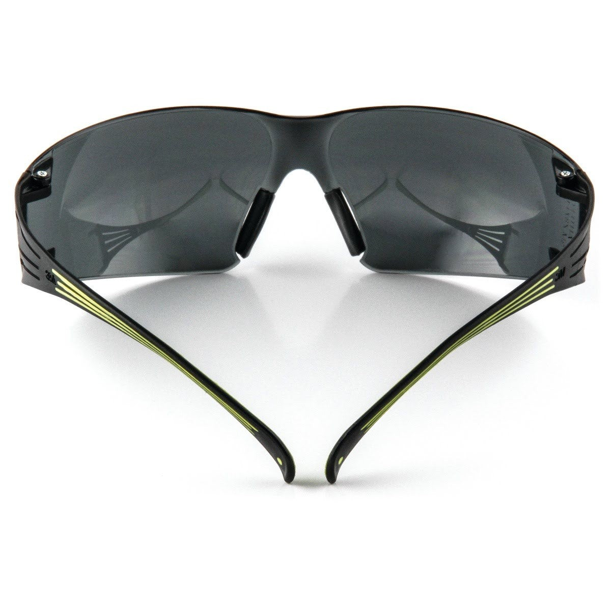3M SF402AF SecureFit 400 Series Safety Glasses, Anti Fog Anti Scratch, Gray Lens, Black Green Frame (7100112433) (20 Pack) - 10
