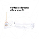 3M 11329-00000-20 Tekk Virtua Anti-Fog Safety Glasses, Clear Frame and Lens (7100112434) - 6