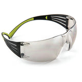 3M SF410AS SecureFit Anti-Scratch Indoor/Outdoor Mirror Lens Safety Glasses, Green/Black Frame, ANSI Z87 (SF410AS) (7100112436) (Case of 20) (20 Pack) - 2