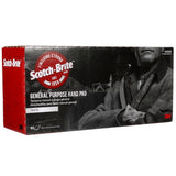 3M PO-HP 7447 Scotch-Brite Hand Pad 7447B Pro, PO-HP, A/O Very Fine, Maroon, 6 in x 9 in (7100112579) (60 Pack) - 6