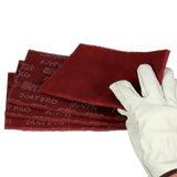 3M PO-HP 7447 Scotch-Brite Hand Pad 7447B Pro, PO-HP, A/O Very Fine, Maroon, 6 in x 9 in (7100112579) (60 Pack) - 10