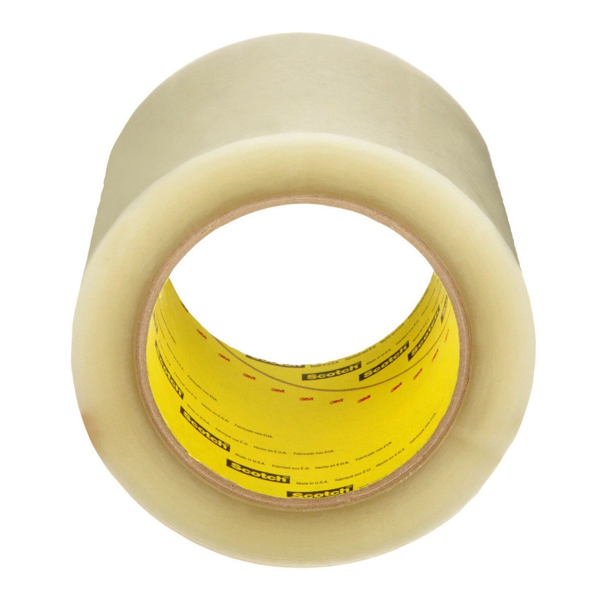 3M 3565 Scotch Label Protection Tape, Clear, 96 mm x 100 m (7100112660) (18 Pack) - 3