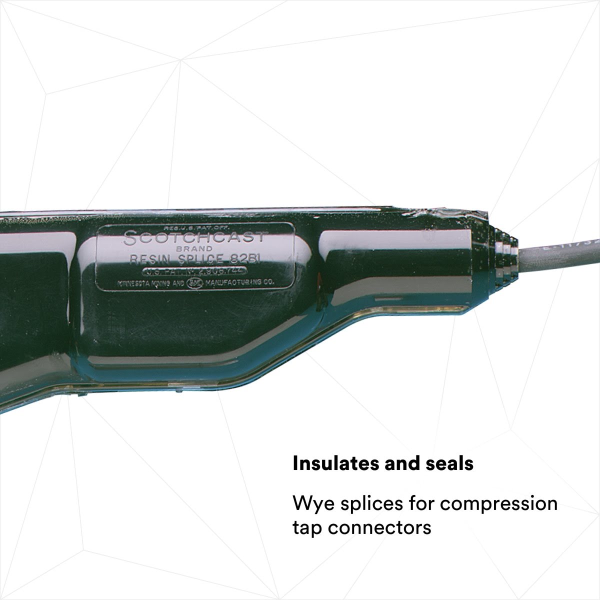 3M Scotchcast Wye Resin Splice Kit, 1-5 kV, Non-Shielded (82-B1N) (7100123111) (10 Pack) - 9