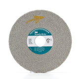 3M XL-WL Scotch-Brite EXL Deburring Convolute Wheel, 8S Fine, Silicon Carbide, Gray, 8 in x 7/16 in x 3 in (7100126839) (4 Pack)