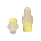 3M T/Y+POUCH Performance Plus Wire Connector, Tan Yellow, Twist On, 22-12 AWG, 600 V (7100127163) (1000 Pack) - 4