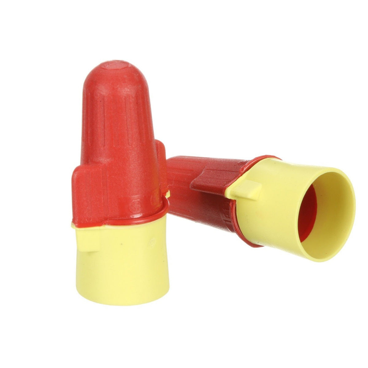3M R/Y+POUCH Performance Plus Wire Connector Twist-On, Red/Yellow, 22-8 AWG (7100127164) (1000 Pack) - 3