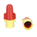 3M R/Y+POUCH Performance Plus Wire Connector Twist-On, Red/Yellow, 22-8 AWG (7100127164) (1000 Pack) - 4