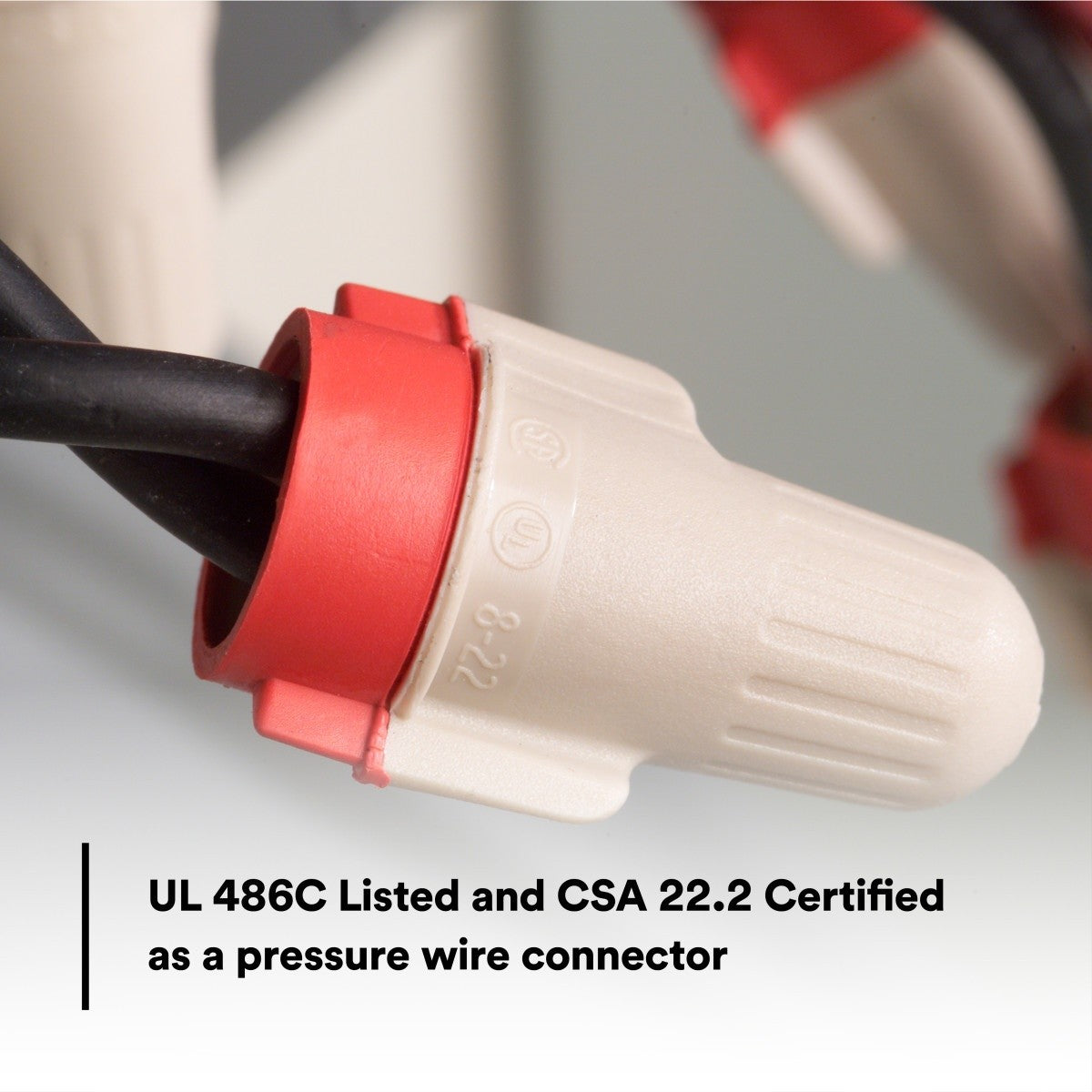 3M T/R+POUCH Twist-On Wire Connector, Tan/Red, 22-8 AWG, 600 V, for Copper Conductors (7100127165) (1000 Pack) - 10