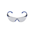 3M S1107SGAF Solus 1000 Series Safety Glasses Scotchgard Anti-Fog Indoor/Outdoor Grey Lens Blue/Black Frame (S1107SGAF) (7100131794) (20 Pack)