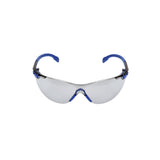 3M S1107SGAF Solus 1000 Series Safety Glasses Scotchgard Anti-Fog Indoor/Outdoor Grey Lens Blue/Black Frame (S1107SGAF) (7100131794) (20 Pack)
