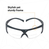 3M SF620SGAF SecureFit, Clear Scotchgard Anti-fog Lens +2.0 Diopter (7100132359) (20 Pack) - 5