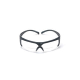 3M SF625SGAF SecureFit Safety Glasses, Clear Scotchgard Anti Fog Anti Scratch Lens, +2.5 Diopter, Gray Temples (7100132360) (20 Pack)