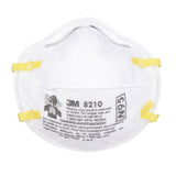 3M 46457 8210 Particulate Respirator N95 Cup Style Disposable, Standard Size (7100132742) (160 Pack)