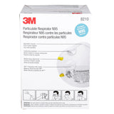3M 46457 8210 Particulate Respirator N95 Cup Style Disposable, Standard Size (7100132742) (160 Pack) - 5