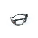 3M SF601SGAF-FM SecureFit Safety Glasses, Clear Scotchgard Anti-Fog Lens, Black Frame (7100133322) (20 Pack)