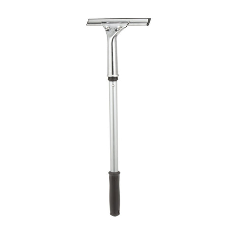 3M 26013 Scotch-Brite Squeegee for Quick Clean Griddle Cleaning, Black Silver, 7-13/16 in x 3/16 in x 17-11/16 in (7100134340)