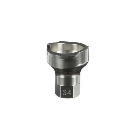 3M PPS Series 2.0 Adapter, Type S4, 12 mm Female, M12 x 1.0 Thread (26005) (7100135830) (4 Pack)
