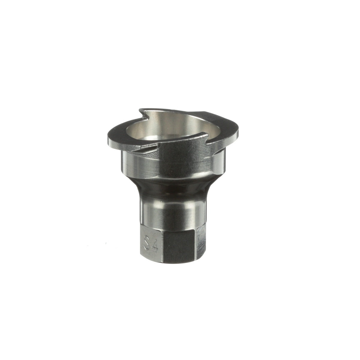 3M PPS Series 2.0 Adapter, Type S4, 12 mm Female, M12 x 1.0 Thread (26005) (7100135830) (4 Pack) - 3