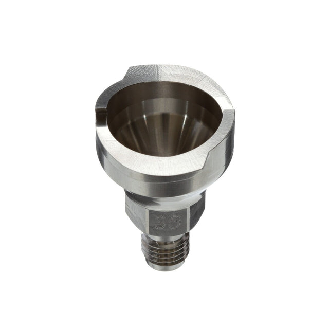 3M PPS Series 2.0 Spray Gun Adapter Type S5, 12 mm Male, 1.5 mm Thread, Silver (26006) (7100135831) (4 Pack)