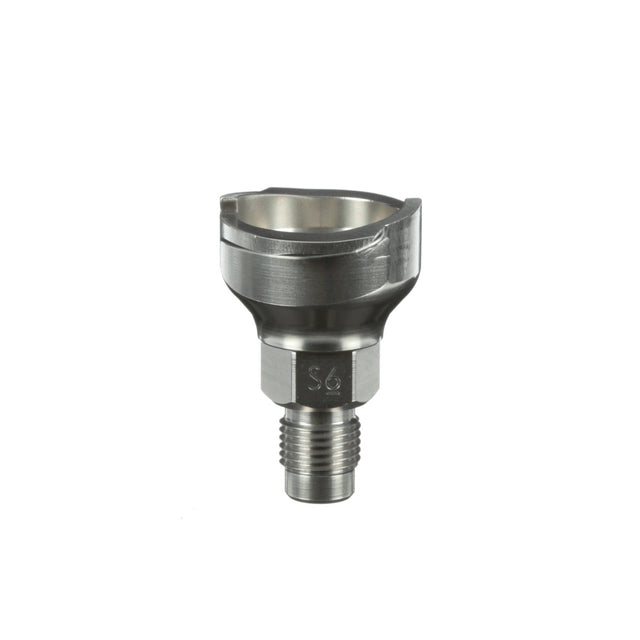 3M 26007 PPS 2.0 Spray Gun Adapter, S6, 1/4 Inch Male, 19 Thread BSP (7100135832) (4 Pack)