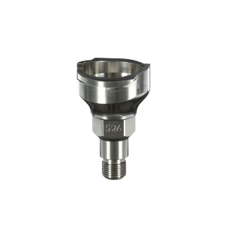 3M 26118 PPS 2.0 Spray Gun Adapter, S26, 11 mm Male, M11x1.0 Thread (7100135924) (4 Pack)