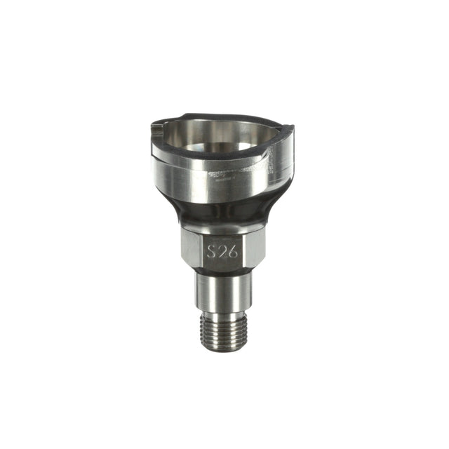 3M 26118 PPS 2.0 Spray Gun Adapter, S26, 11 mm Male, M11x1.0 Thread (7100135924) (4 Pack)