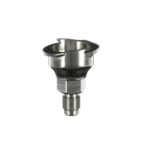 3M 26015 PPS Spray Gun Adapter S8, 12 mm Male, 1.0 mm Thread, Connects Select Asturomec and Central Pneumatic Paint Guns (7100135931) (4 Pack) - 2